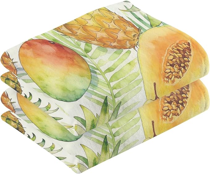Pure Cotton,Towel Organic Cotton Bath Towels for Daily Washing Sets 16x28