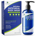 Natural Antifungal Body Wash: Tea Tree & Aloe Vera Formula for Itchy Sweaty Skin – Fights Athlete’s Foot Jock Itch Ringworm – Sensitive Skin Safe (16.3 FL OZ)