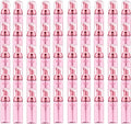 2 Oz Empty Foam Pump Bottle (50 PCS) Travel Foaming Soap Dispenser for Hand Soap, Lash Shampoo Cleanser (Transparent red&Electric red Pump&Clear Cap)