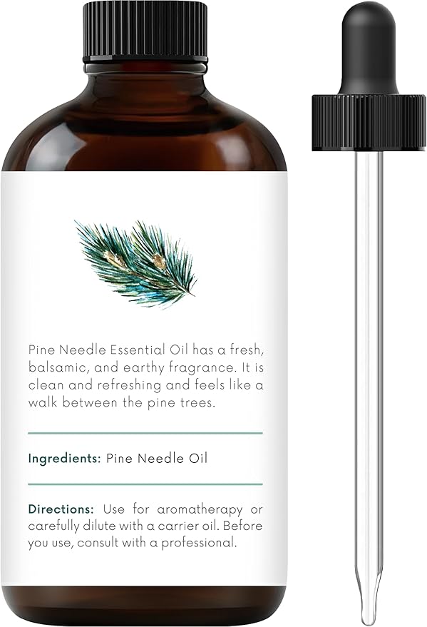 Handcraft Blends Pine Essential Oil – 1 Fl Oz – 100% Pure and Natural – Premium Grade Essential Oil for Diffuser and Aromatherapy, Skin, Massage, Candle and Soap Making Fragrance