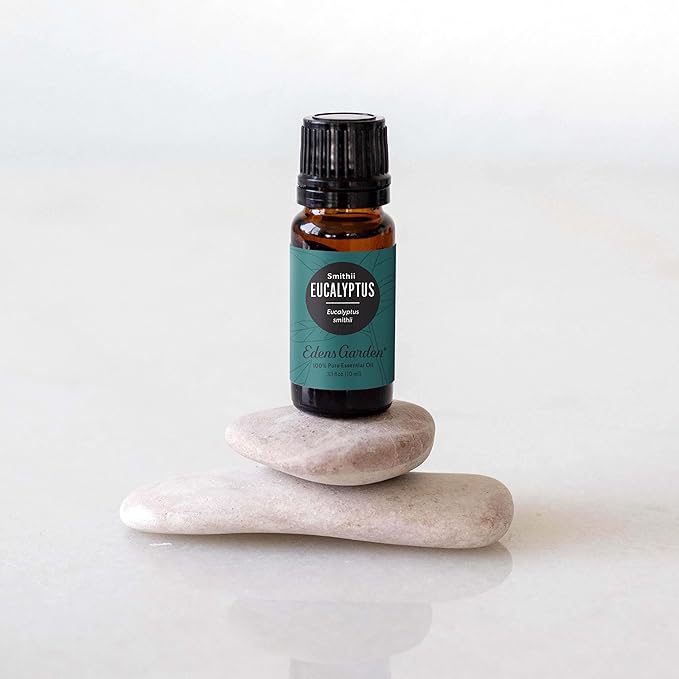 Edens Garden Eucalyptus- Smithii Essential Oil- 100% Pure Premium Grade, Undiluted, Natural, Therapeutic, Aromatherapy, The Best for Diffuser, Skin, Hair, Humidifiers 10 ml (.33 fl oz)