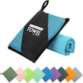 Microfiber Travel Towel, Soft Lightweight Quick Dry Towel, Super Absorbent Compact Travel & Sports & Beach Towels for Camping, Backpack, Gym, Swimming, Yoga, Hiking (M:20"×40" -MarineBlue)