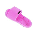 Shower Foot Scrubber with Non-Slip Suction Cups, Silicone Bristle Shower Foot Cleaning Brush Slipper for Spa Massager Exfoliating Dead Skin Remover (1 PCS) (Pink)