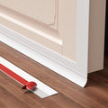 20ft Shower Door Seal Strip, Silicone Door Frame Sealing Strip for Glass Doors, 2 Inch Wide Bottom & Side Gap Filler