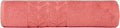 BAGNO MILANO Organic Turkish Cotton Bath Towels, Luxury Jacquard Collection, Certified Organic Highly Absorbent, Soft-Plush Towel Set (Coral Red, Bathsheet)
