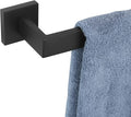 KOKOSIRI 36-Inch Single Towel Bar, Bathroom Kitchen Towel Holder, Wall Mounted SUS304 Stainless Steel Towel Rack, Matte Black, B4003BK-L36