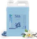 TropiClean SPA Tear Stain Remover for Dogs | Blueberry Facial Shampoo| Odor Eliminator | Tearless | Whitening and Brightening | Made in USA | 2.5 Gallon