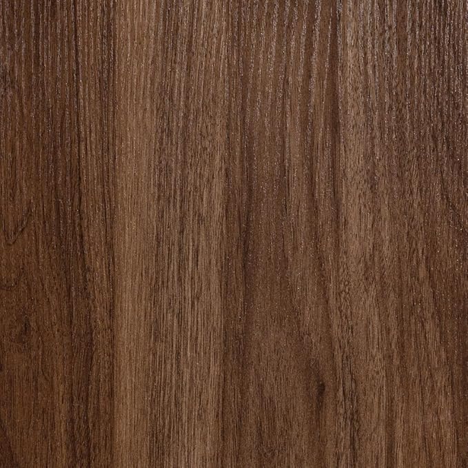 55 Inch Long Floating Shelves for Wall Set of 2, 12"D Wood Grain Bathroom Shelves with Invisible Brackets, Easy Install Engineered Wood Storage Shelves for Kitchen, Living Room, Bedroom, Walnut Finish
