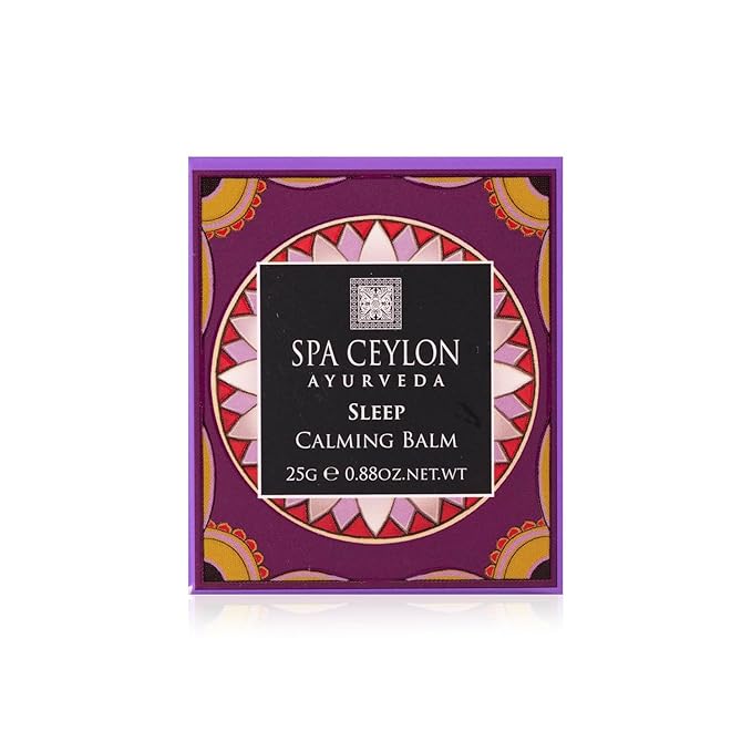 SPA CEYLON SLEEP Calming Balm | Natural Sleep Aid with Lavender & Ylang Ylang | Soothing Body Balm for Bedtime Routine | Suitable for All Skin Types