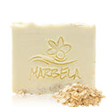 Marbela Cosmetics Natural Oats Handmade Soap Bar - Made in USA, Vegan Friendly, Palm Oil Free, Natural Bar Soap - Gentle Face & Body Soap for Daily Skin Care, Moisturizing & Nourishing - 3.5 oz