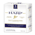 HARP pH-Balanced (5.0-6.0) Body Wash Bar. 100% Syndet. Protects Moisture Barrier For Sensitive, Dry or Irritated skin. + Shea Butter/Borage Oil. Non-Comedogenic. FRAGRANCE FREE