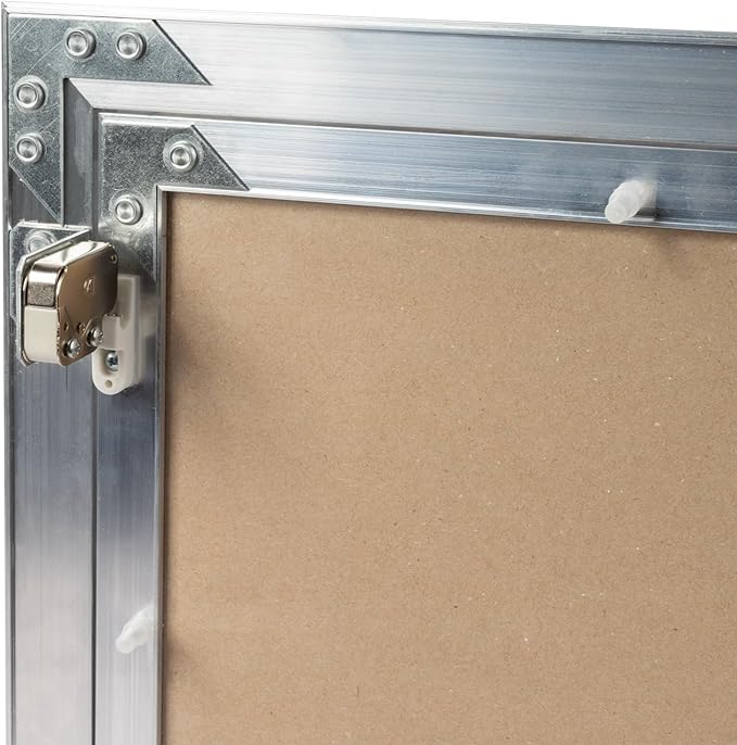 12" x 16" Inch Aluminum Drywall Access Panel - Service Shaft Door - Plumbing, Electricity, Heating, Alarm Wall Inspection hatch for Drywall - Bathroom Service Access Hole Cover