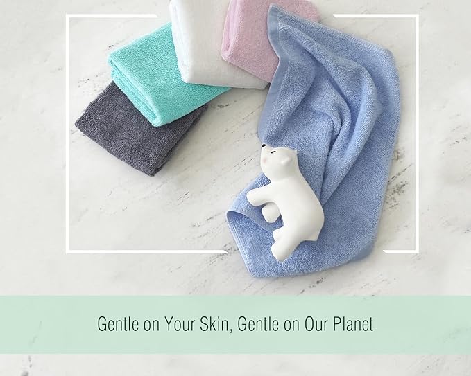 12 Pack Washcloths 13" x 13" - Soft Wash Cloths for Your Face Towel, Wash Cloths for Your Body (Pink)
