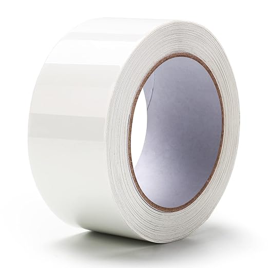 LLPT Caulk Tape Solid White 2 Inch x 33 Feet Extra Waterproof Heavy Duty Adhesive Caulking Strips for Sink Shower Bathtub Toilet Lavabo Kitchen (WS233)