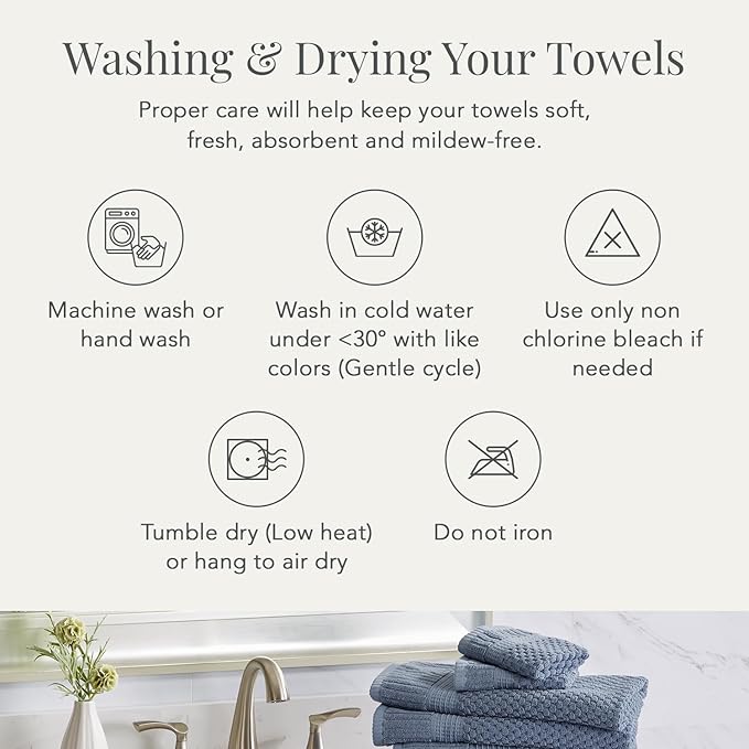 NY Loft 100% Cotton 2 Pack Bath Sheet Towel Set | Extra Large Oversize Bath Towels | Absorbent & Quick-Dry | Textured and Durable Cotton | Trinity Collection - Flint Stone
