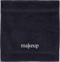 Chakir Turkish Linens Premium Cotton Absorbent Turkish Towels (Washcloth - 6 Piece - Black-Makeup)