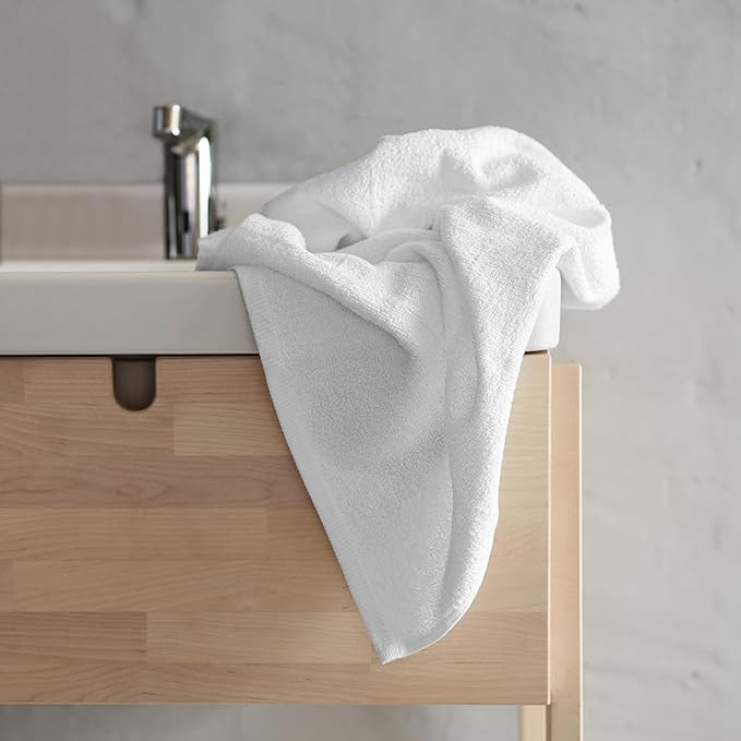 Delara 100% Organic Cotton Towels 650 GSM Plush Feather Touch Quick Dry Bath Towel, Pack of 7 GOTS Certified, Oeko-Tex Green Certified, Organic Cotton Bath Towel, 30"X58"