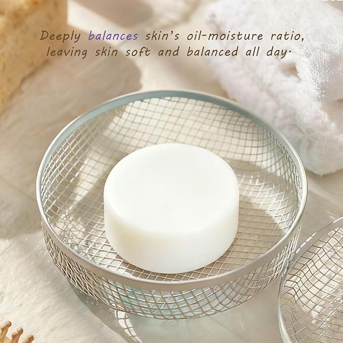 Rebalancing Soap Bar for Face & Body & Bath 3Pack 3.3Oz, with Premium Amino Acid Essential Oils, Plant Based Cold Process Cleansing Bar Soap Wash for Women and Men All Skin