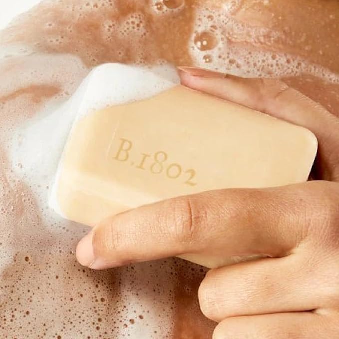Beekman 1802 Pure Palm-Sized Bar Soap - Fragrance Free - 3.5 oz - Cleanses, Nourishes & Hydrates - Microbiome Friendly - No Irritation - Good for Sensitive Skin - Packaging May Vary