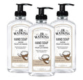 J.R. Watkins Gel Hand Soap, 3 Pack of 11 Fl Oz, Coconut