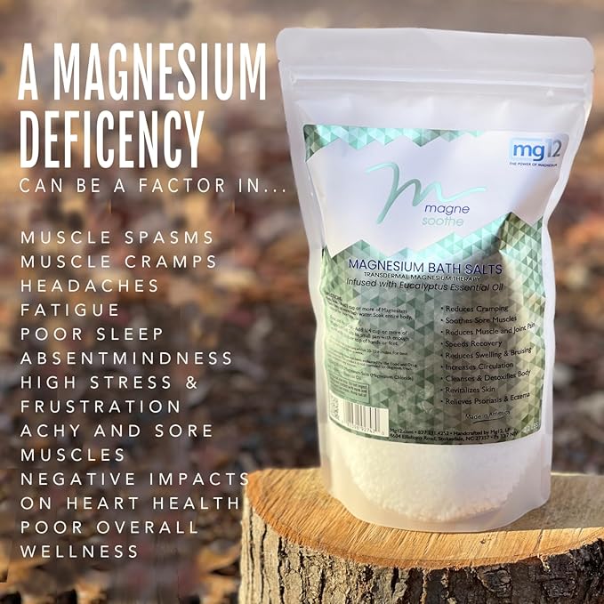 5.5lb MagneSoothe Eucalyptus Magnesium Bath Salt