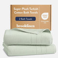 Brooklinen Super-Plush Bath Towels (Aloe)