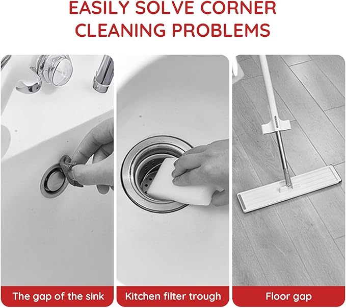 Crevice Cleaning Brush Set, Hard Bristle Grout Cleaner and Scrub Brush for Tile Sink Shower - Multi-Purpose Gap Cleaning Tools for Kitchen Bathroom Household, Fan Cleaning Brush10PCS