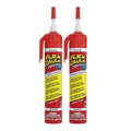 Flex Caulk, Waterproof & Weatherproof Hybrid Polymer Sealant, Strong, Paintable, Indoor, Outdoor, Bath, Shower, Sink, Window, Baseboards, Door, RV, Roof, Wood, Auto & Marine, White, 9 oz, 2-Pack