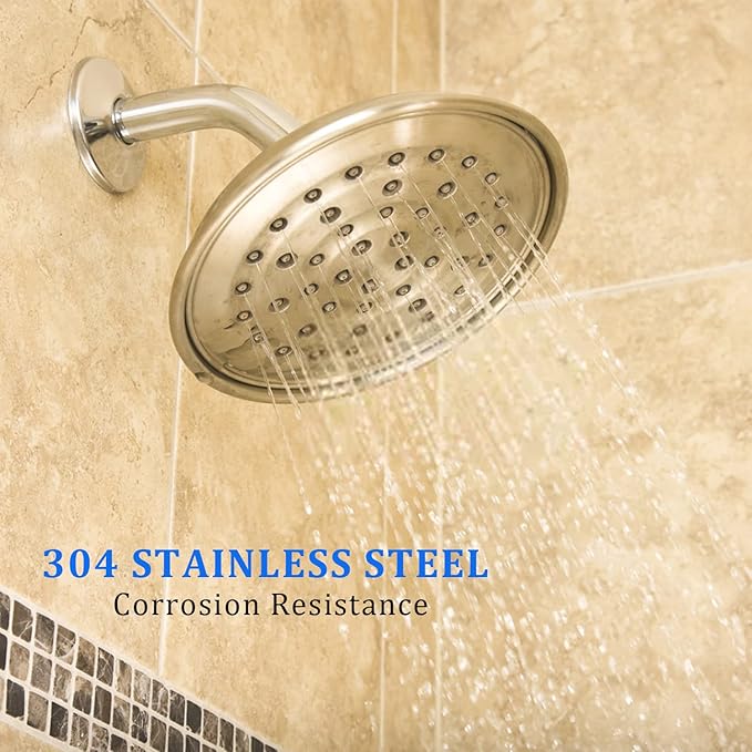 4 Inch Shower Arm Flange Oversized Plumbing Cover Plates, Universal Extra Large Replacement Escutcheon Cover Plate for Covering Gaps, Holes, Fits All Standard 1/2" Pipes, Chrome(2 PACK)
