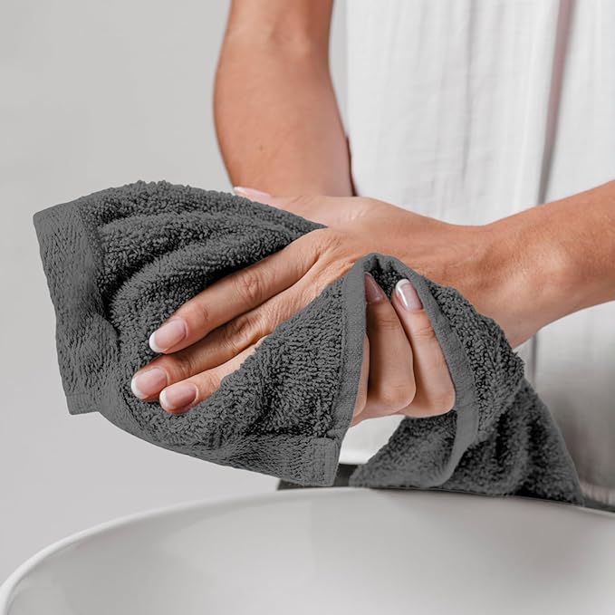 50 PK Saloon Towel Dark Grey