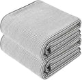 2-Pack Microfiber Bath Towels (27x54 Inches) - Ultra Soft & Quick Dry, 3X Absorbency, Lightweight for Gym, Yoga, Travel & Spa - Perfect for Home, Fitness & Post-Workout,