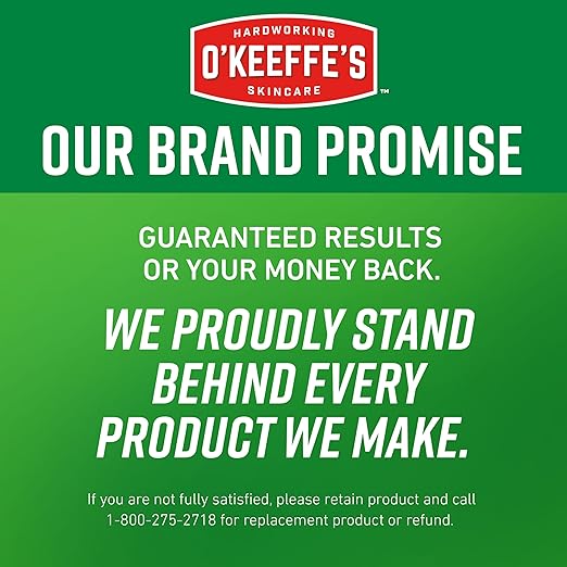 O’Keeffe’s Skin Repair Eczema Relief Body Cream, 7oz Tube (Pack of 1) – 48 Hour Itch Relief in One Use