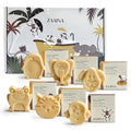 ZAAINA Kids Soap Bar (Set of 6) – Christmas Stocking Stuffers, Unique Natural Animal Shaped Soaps for Children, Gentle Bath Soap for Sensitive Skin, Fun Bath Time Gift for Boys Girls – Handmade in USA