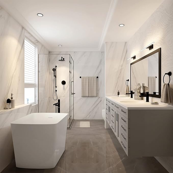 47" Lucite Acrylic Freestanding Bathtub，Square Shape Janpanese Soaking Tub,Toe-tap Chrome Right Drain, Slotted Overflow, cUPC Certified,Glossy White