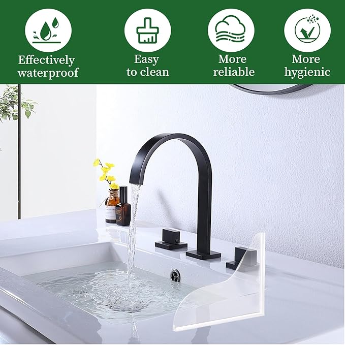 braxan 2 Pcs Splash Guard for Bathtub and Shower, Waterproof Shower Corner Guard to Keep Water in Shower, Easy Installation Bathtub Splash Guard for Bathroom Accessories
