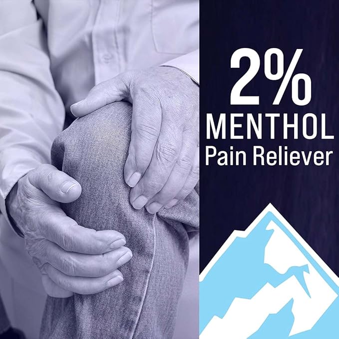 Mineral Ice Therapeutic Pain Relieving Gel, 16 Ounce, Blue, 1 Pound (Pack of 1) (F26083)