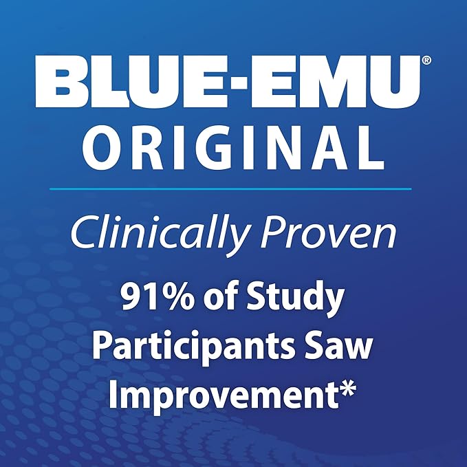 BLUE-EMU Original Super Strength Cream, Soothing Muscle & Joint Support, 6 Oz