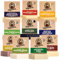 Dr. Squatch Natural Bar Soap for Men Variety Gift Set - Cold Process No Harsh Chemicals - Pine Tar, Bay Rum, Grapefruit IPA, Cool Fresh Aloe, Goat's Milk & more (5 oz, 10-Pack)