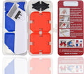 11 Piece Set ，Professional Caulking Tool Kit with Sealant Finishing Tools，Easy Silicone Caulking with Guides，Caulk Removal Tools and Fill Removal Tool Silicone Fill