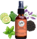 Wild Essentials All Natural Essential Oil Sprays, 2 Ounce, 60ml, Organic Witch Hazel, Aromatherapy, Made in USA