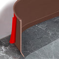 Flexible Baseboard Molding Trim 4 Inch Self-Adhesive Vinyl Wall Base Peel and Stick Cove Base Rubber Wall Baseboard Moulding Trim (60Ft, Brown)