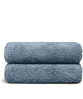 Italic Ultraplush 100% Australian Cotton Hand Towels - Set of 2 Luxury Hand Towels, Ultra Soft and Highly Absorbent 800GSM for Bathroom,Shower, Hotel, and Spa (Glacier)