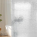 WELTRXE EVA 8G Shower Curtain Liner, 72x72 Inch 3D Clear Bubble Heavy Duty Waterproof Shower Curtain Liner with Magnets Thick Plastic Shower Curtains Weighted Bathroom Shower Liner, 12 Hooks