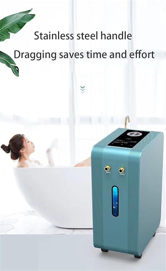 Hydrogen Bath Machine, 3500ml/min Hydrogen Water Spa Generator, 99.99% High Purity H2 Bubble Bath Machine, Up to 2500PPB, for Relieve Fatigue & Enhance Sleep