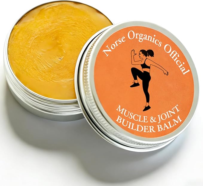 Muscle and Joint Balm, Muscle and Joint Builder Balm | Comfrey Oil, Beeswax, Arnica Oil, Jojoba Oil, Sea Buckthorn Extract, for Knee/Elbow/Shoulder/Back/Neck (1 PCS)