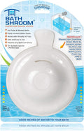 BathShroom BTHSH620 Overflow Drain Cover for Fuller and Warmer Baths, White