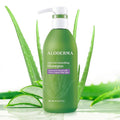 Aloderma Oil Controlling Shampoo Made with Freshly Harvest, Organic Aloe Vera for Oily Hair & Scalp - Infused with Tea Tree Oil and Willow Bark Extract to Gently Cleanse Build Up Without Drying - 16oz