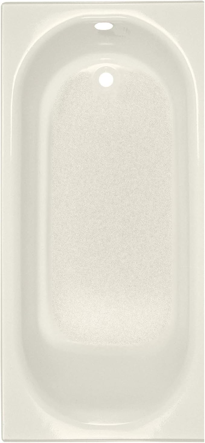 American Standard 2390202.222 Princeton 60 in. x 30 in. Americast Apron-Front Bathtub with Left Hand Drain, Linen
