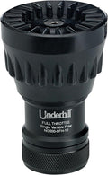Underhill Garden Water Hose Nozzle Sprayer Jet Attachment, Heavy-Duty Metal and Rubber, Adjustable, Magnum UltraMax Premium Plus Series 3/4" High Flow Full Throttle, NG500-SFH-75