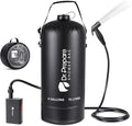 DR.PREPARE Portable Shower for Camping, 4/5 Gallons Camping Shower Bag, Portable Outdoor Shower with Pump for Hiking, Climbing, Pet Cleaning, Car Washing, Beach & Emergency